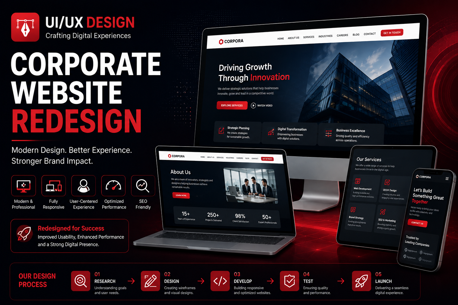 Corporate Website Redesign